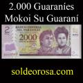 Billetes 2009 1- 2.000 Guaran�es